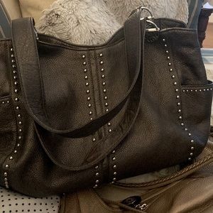 Brighton Andie beautiful bronze shoulder bag tote in good condition